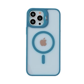 Capa Color Cam iPhone 16 Pro Azul Claro