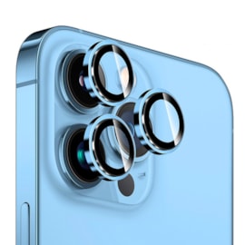Capa Color Cam iPhone 16 Pro Azul Claro Capa Color Cam iPhone 16 Pro Azul Claro