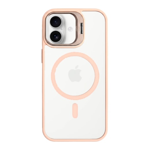 Capa Color Cam iPhone 16 rose