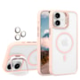Capa Color Cam iPhone 16 rose