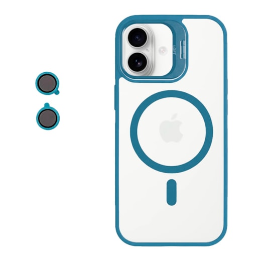 Capa Color Cam iPhone 17 Azul Claro