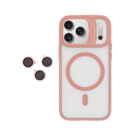 Capa Color Cam iPhone 17 Pro Max Rose