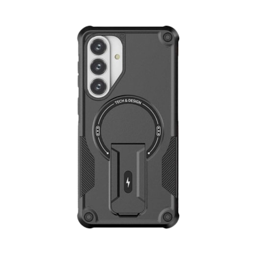Capa com cordão Samsung S26 Plus preta