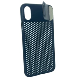 Capa comb holder iphone x preta