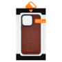 Capa Couro Bolt Magsafe iPhone 16 Pro Max Marrom