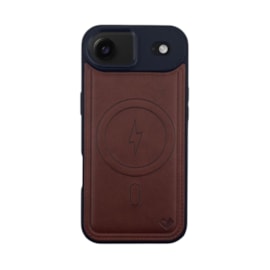 Capa Couro Bolt Magsafe iPhone 17 Air Marrom
