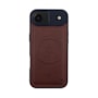 Capa Couro Bolt Magsafe iPhone 17 Air Marrom