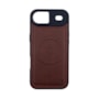 Capa Couro Bolt Magsafe iPhone 17 Air Marrom