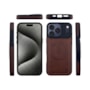 Capa Couro Bolt Magsafe iPhone 17 Pro Marrom