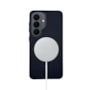 Capa Couro Magsafe Samsung S26 Preta