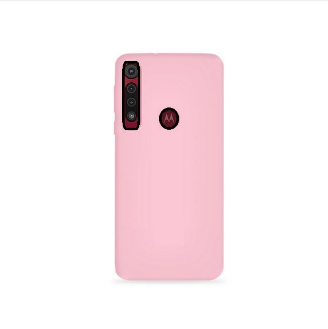 Capa duo impacto Motorola Moto G8 play rosa.