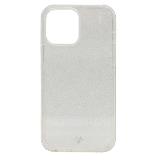 Capa dupla glitter iphone 13 pro max transparente