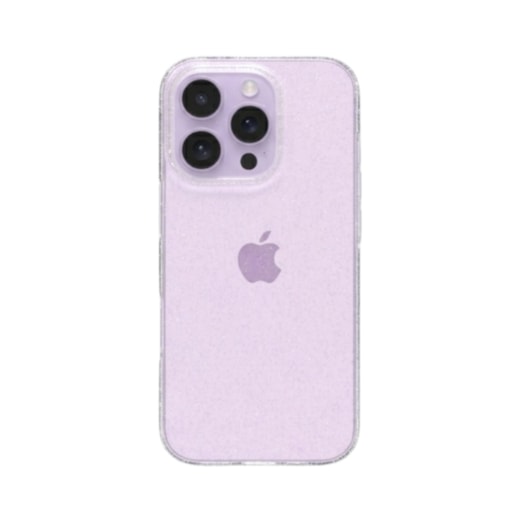 Capa Dupla Glitter Iphone 16 Pro Max transparente