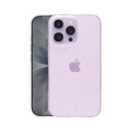 Capa Dupla Glitter Iphone 16 Pro Max transparente