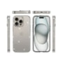 Capa Dupla Glitter Iphone 16 Pro transparente