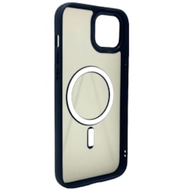 Capa Fosca Magsafe iPhone 15 Plus preta Capa Fosca Magsafe iPhone 15 Plus preta