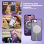 Capa Fosca Magsafe Iphone 16e roxa