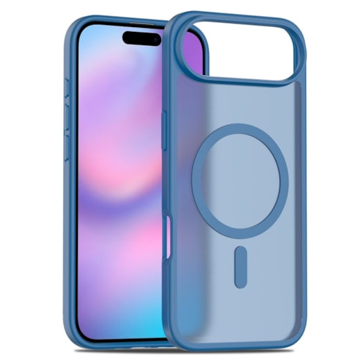 Capa Fosca Magsafe iPhone 17 Air Azul Marinho