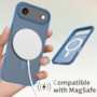 Capa Fosca Magsafe iPhone 17 Air Azul Marinho