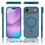 Capa Fosca Magsafe iPhone 17 Air Azul Marinho