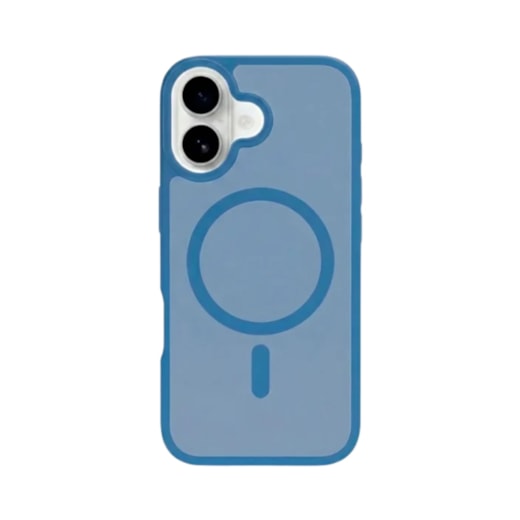 Capa Fosca Magsafe iPhone 17 Azul Marinho