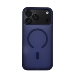 Capa Fosca Magsafe iPhone 17 Pro Max/18 Pro Max Azul Marinho
