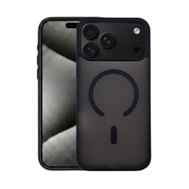 Capa Fosca Magsafe iPhone 17 Pro Max/18 Pro Max Preta
