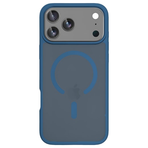 Capa Fosca Magsafe iPhone 17 Pro Max Azul Marinho