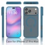 Capa Fosca Magsafe iPhone 17 Pro Max Azul Marinho
