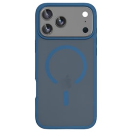 Capa Fosca Magsafe iPhone 17 Pro Max Azul Marinho