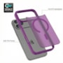 Capa Fosca Magsafe iPhone 17 Pro Max Roxa
