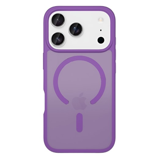 Capa Fosca Magsafe iPhone 17 Pro Roxa