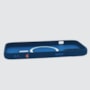 Capa Fosca Magsafe para iPhone 13 azul marinho