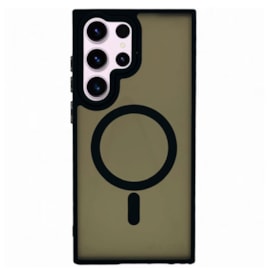 Capa Fosca Magsafe para Samsung S23 Ultra preta