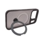 Capa Fosca Stand 360 iPhone 17 Pro Cinza