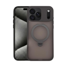 Capa Fosca Stand 360 iPhone 17 Pro Max/18 Pro Max cz