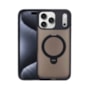 Capa Fosca Stand 360 iPhone 17 Pro Max Preta