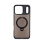 Capa Fosca Stand 360 iPhone 17 Pro Max Preta