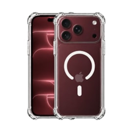 Capa Hard Acrílico Magsafe iPhone 17 Pro/18 Pro Transparente