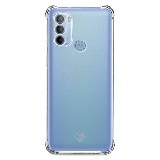 Capa hard acrílico moto g31 transparente