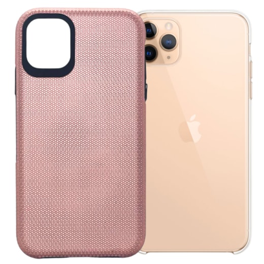 Capa hardbox iphone 11 rosa