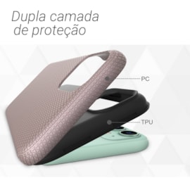 Capa hardbox iphone 11 rosa
