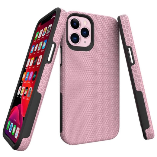 Capa hardbox iphone 12 pro max rosa