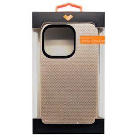 Capa hardbox iphone 13 pro max dourada