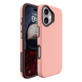 Capa Hardbox iPhone 16 Plus Rosa Capa Hardbox iPhone 16 Plus Rosa
