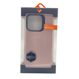 Capa Hardbox iPhone 16 Pro Rosa Capa Hardbox iPhone 16 Pro Rosa