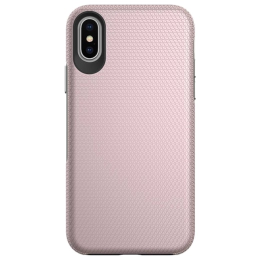 Capa hardbox iphone xs max rosa