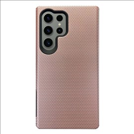 Capa Hardbox para Samsung S23 Ultra rosa