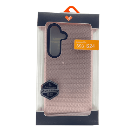 Capa Hardbox para Samsung S24 e S25 rosa