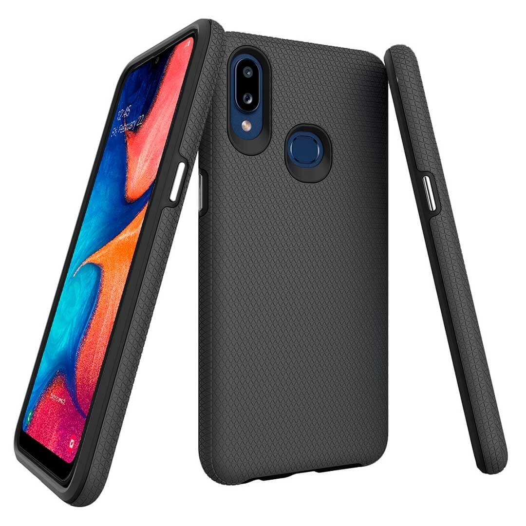 Capa hardbox Samsung A20-A30 preta.